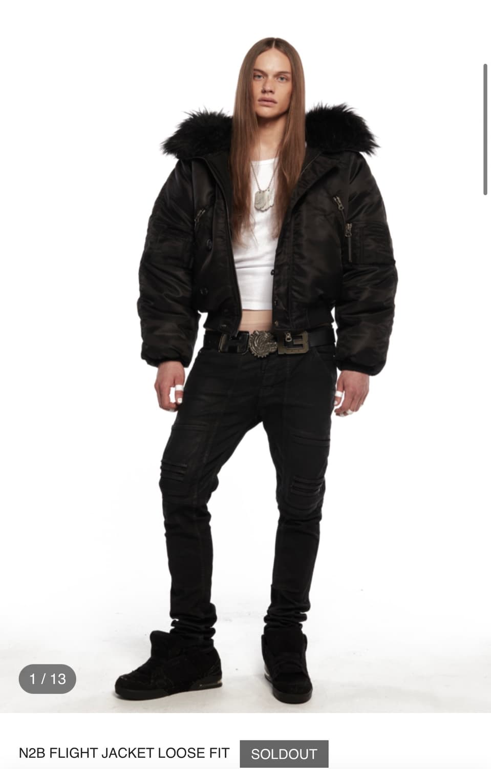 604서비스 N2B flight jacket 루즈핏 상품이미지1