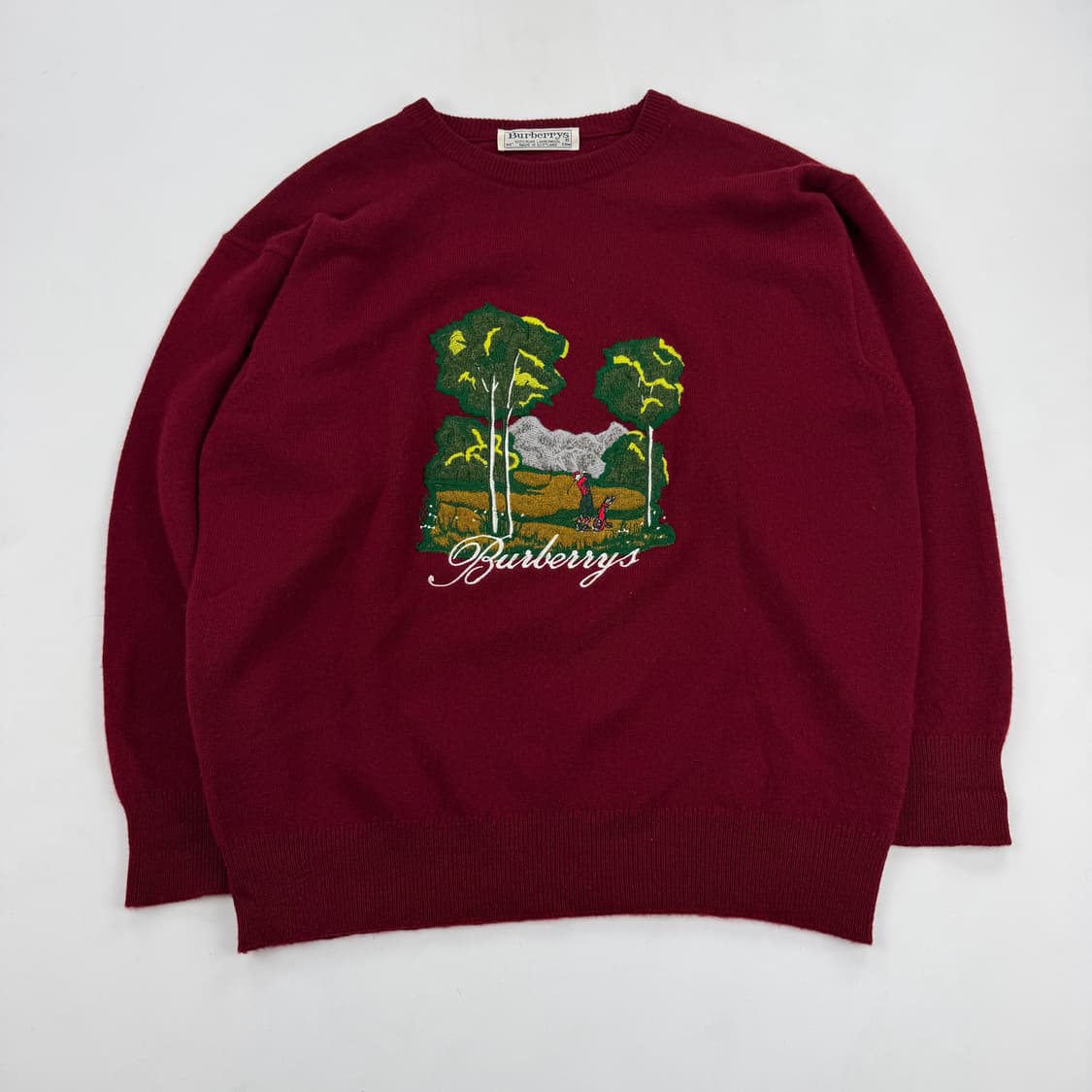 버버리 빅로고 램스울 니트 상품이미지1