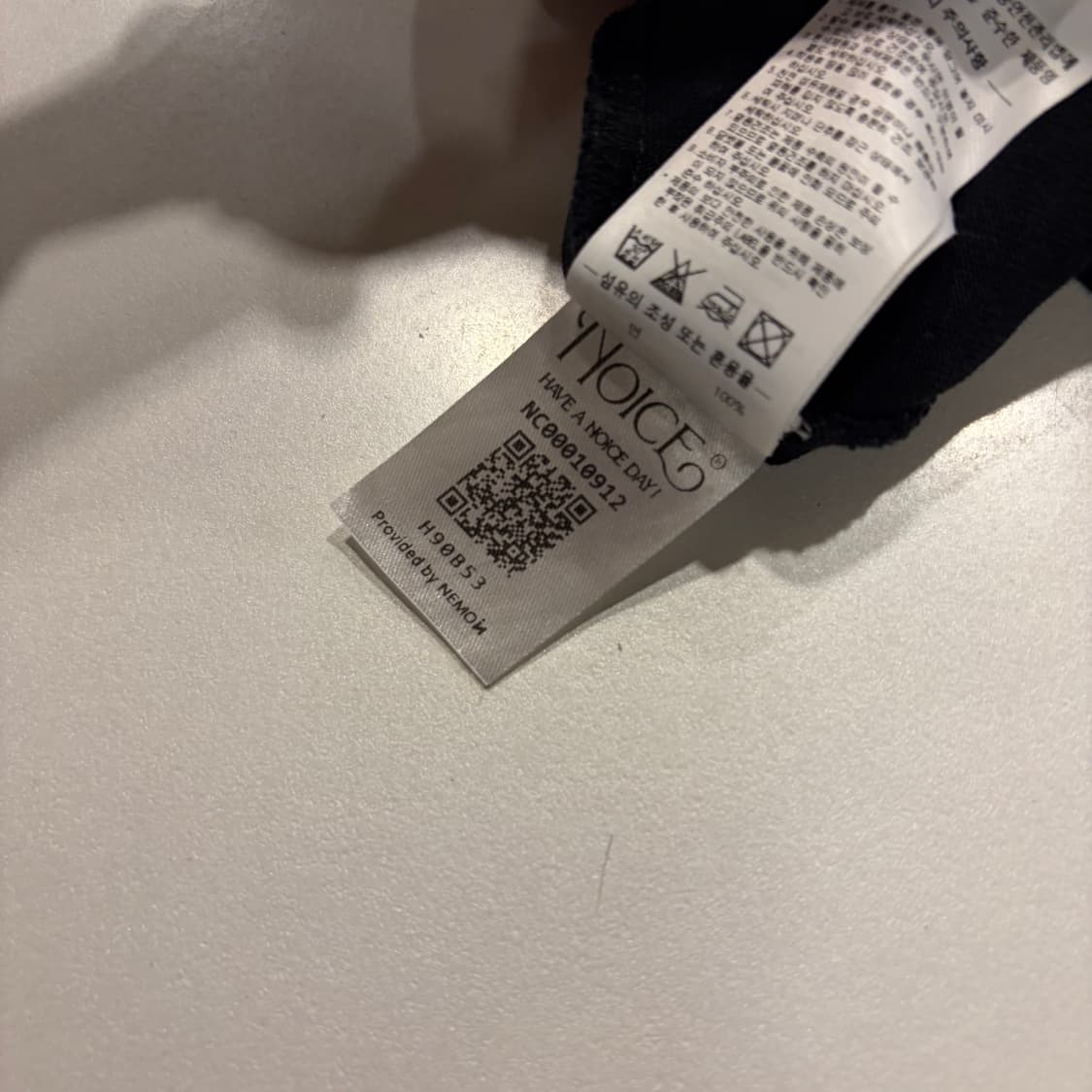 [XL] Noice 노이스 블랙 반팔 티셔츠 E46 상품이미지7