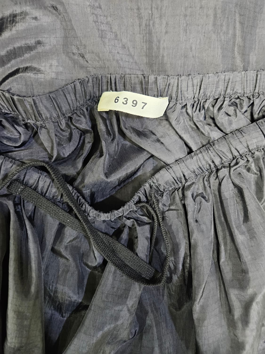 6397 밴딩 나일론 스커트 상품이미지6