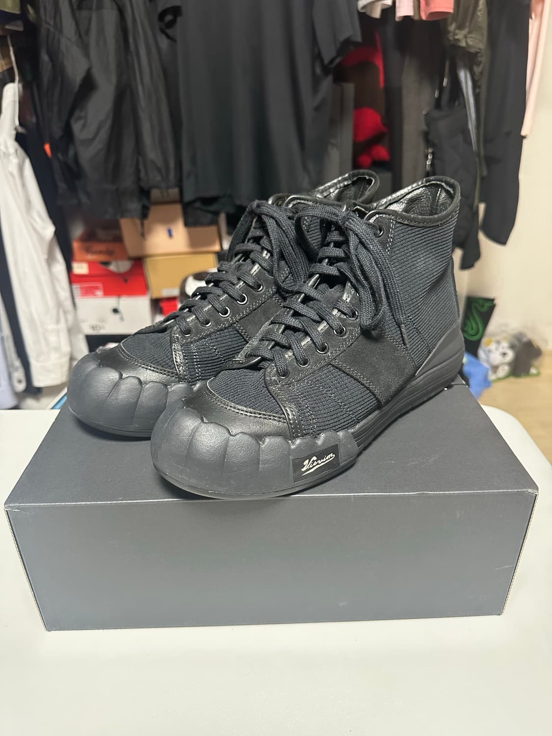 [10] Visvim Sport Lanier Hi Black 상품이미지1