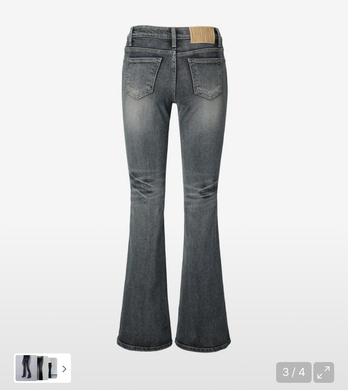 카키포인트 베이직 부츠컷 팬츠 블루 L 상품이미지4