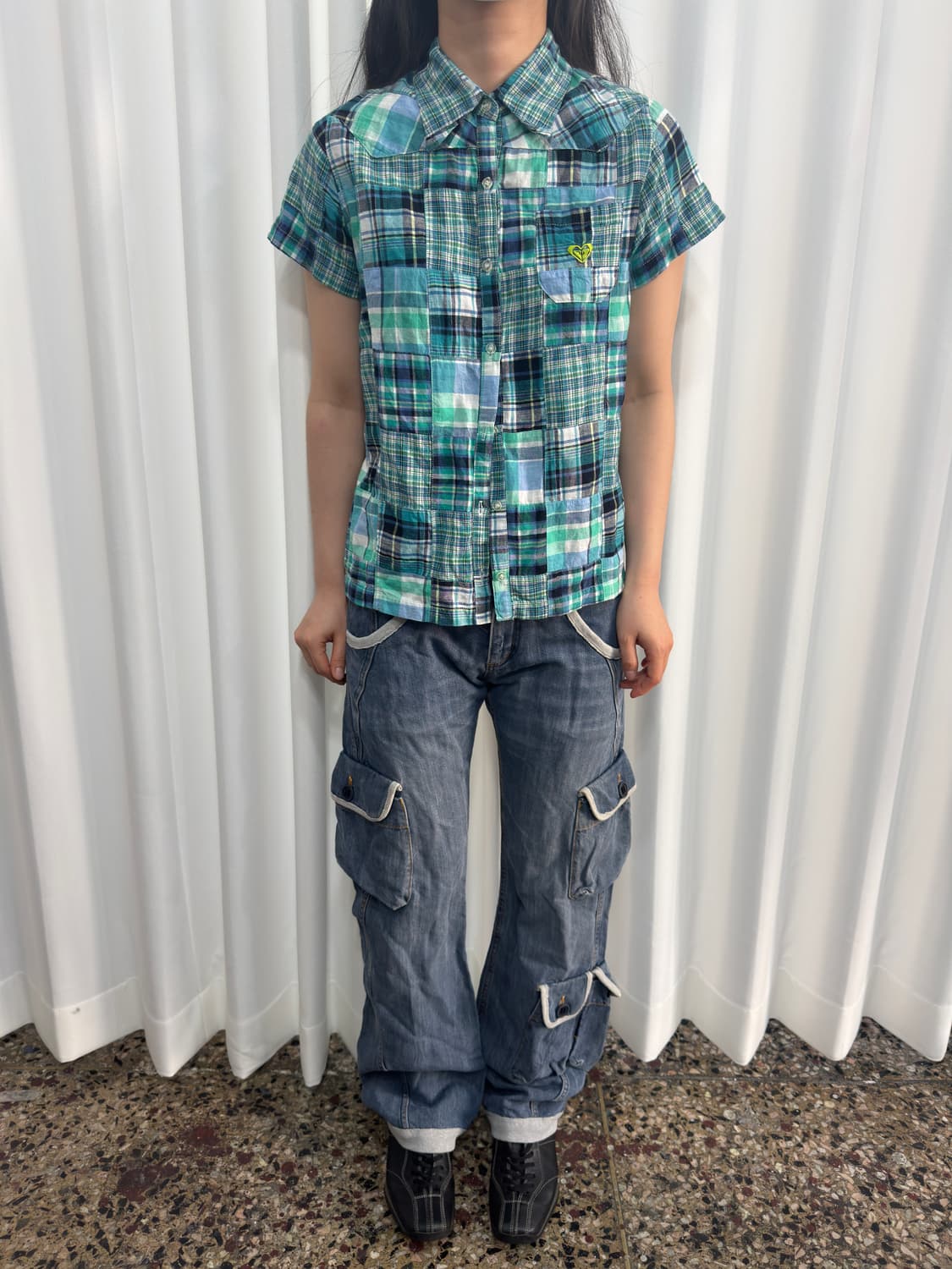 ira hiti denim cargo pants 상품이미지6
