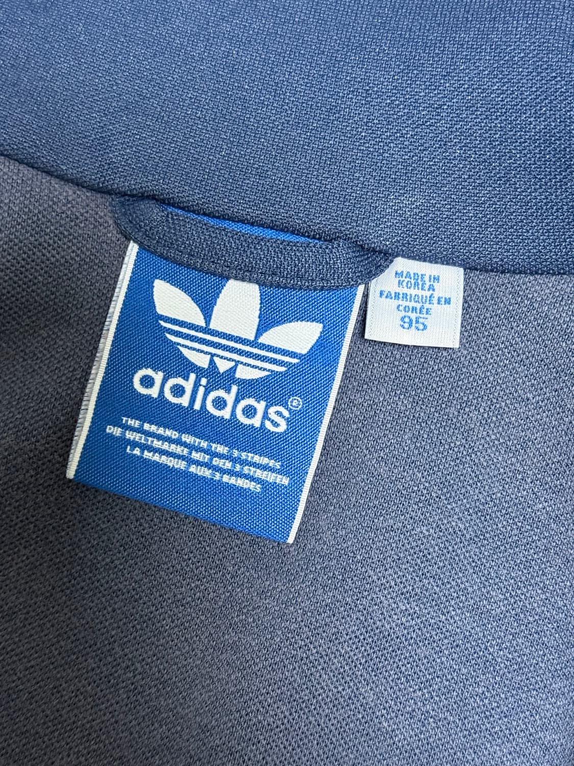 아디다스 유로파 트랙탑 져지 네이비 95 상품이미지4