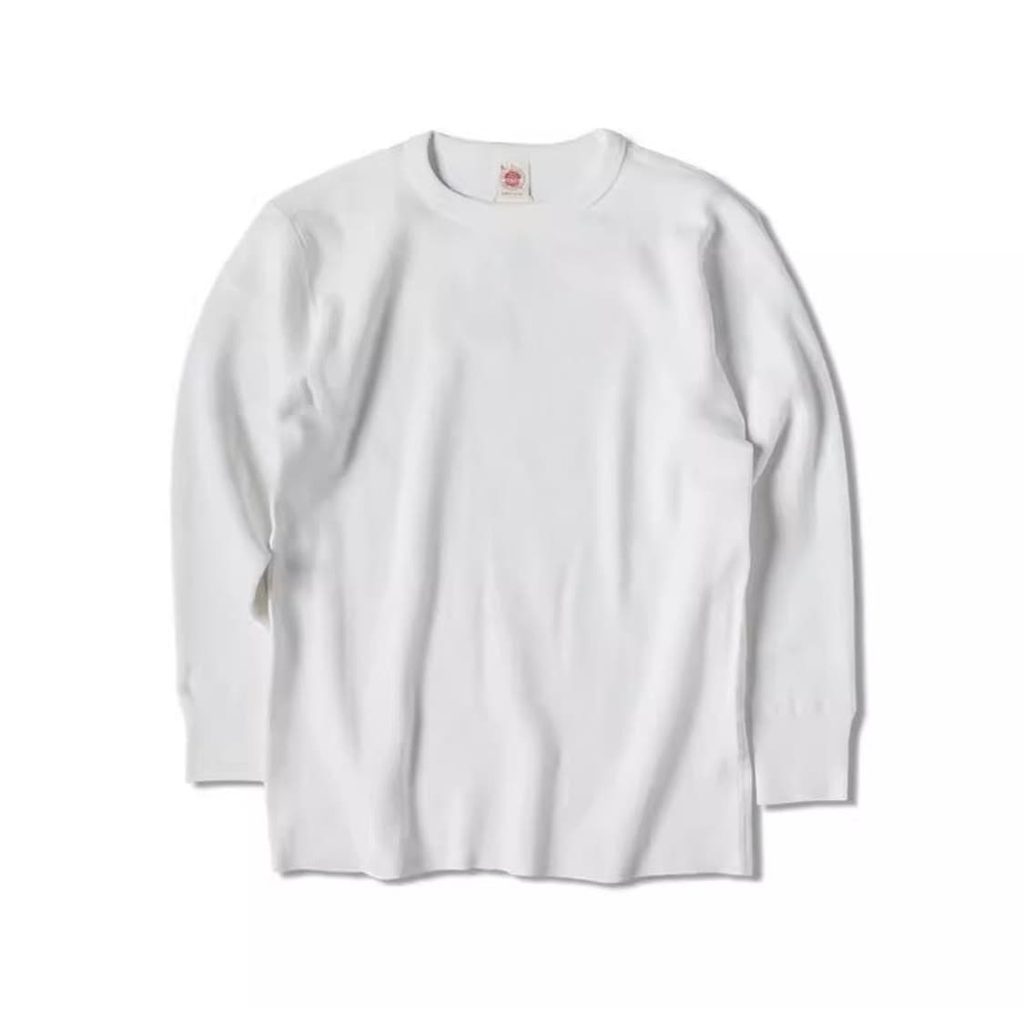 [새상품] 브론슨 와플 코튼 긴팔티 화이트 2XL 상품이미지4