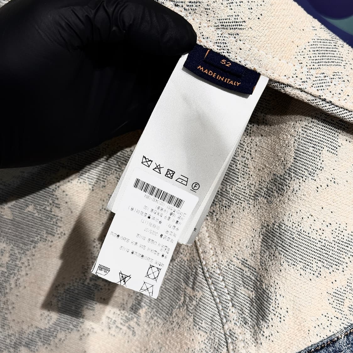 [정품] 25FW 신상 루이비통 테피스트리 모노그램 데님 트러커 재킷 상품이미지9