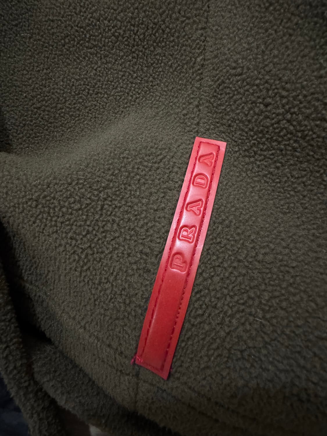 프라다 스포츠 폴라 플리스 풀집 자켓 상품이미지4