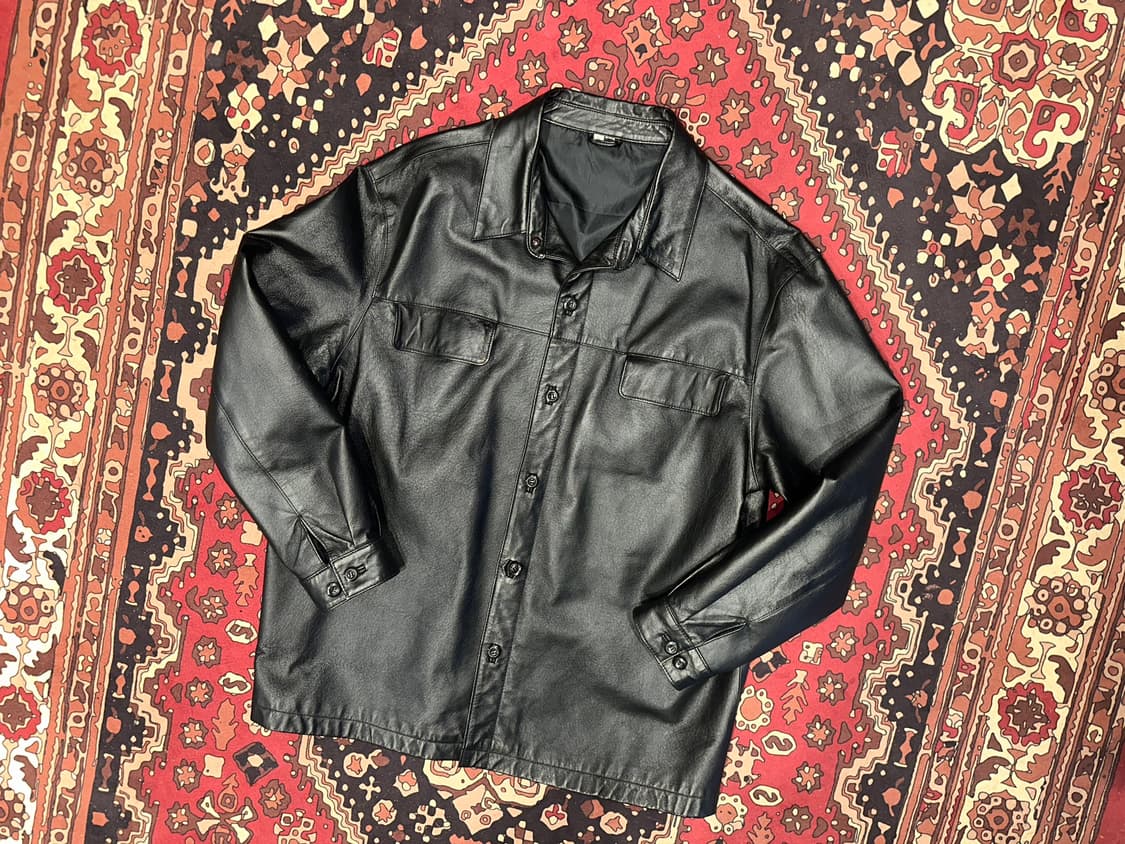 ( XXL ) 가죽셔츠 가죽남방 가죽자켓 가죽카코트 양가죽자켓 상품이미지1