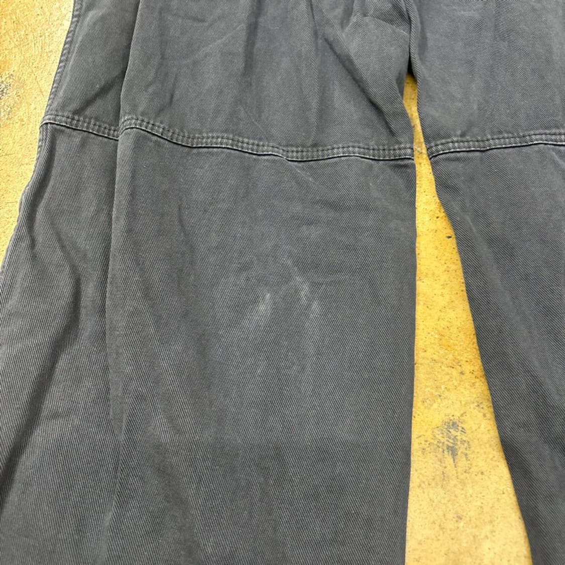 [정품/L] 코드그라피 블랙 와이드 데님 팬츠 상품이미지5