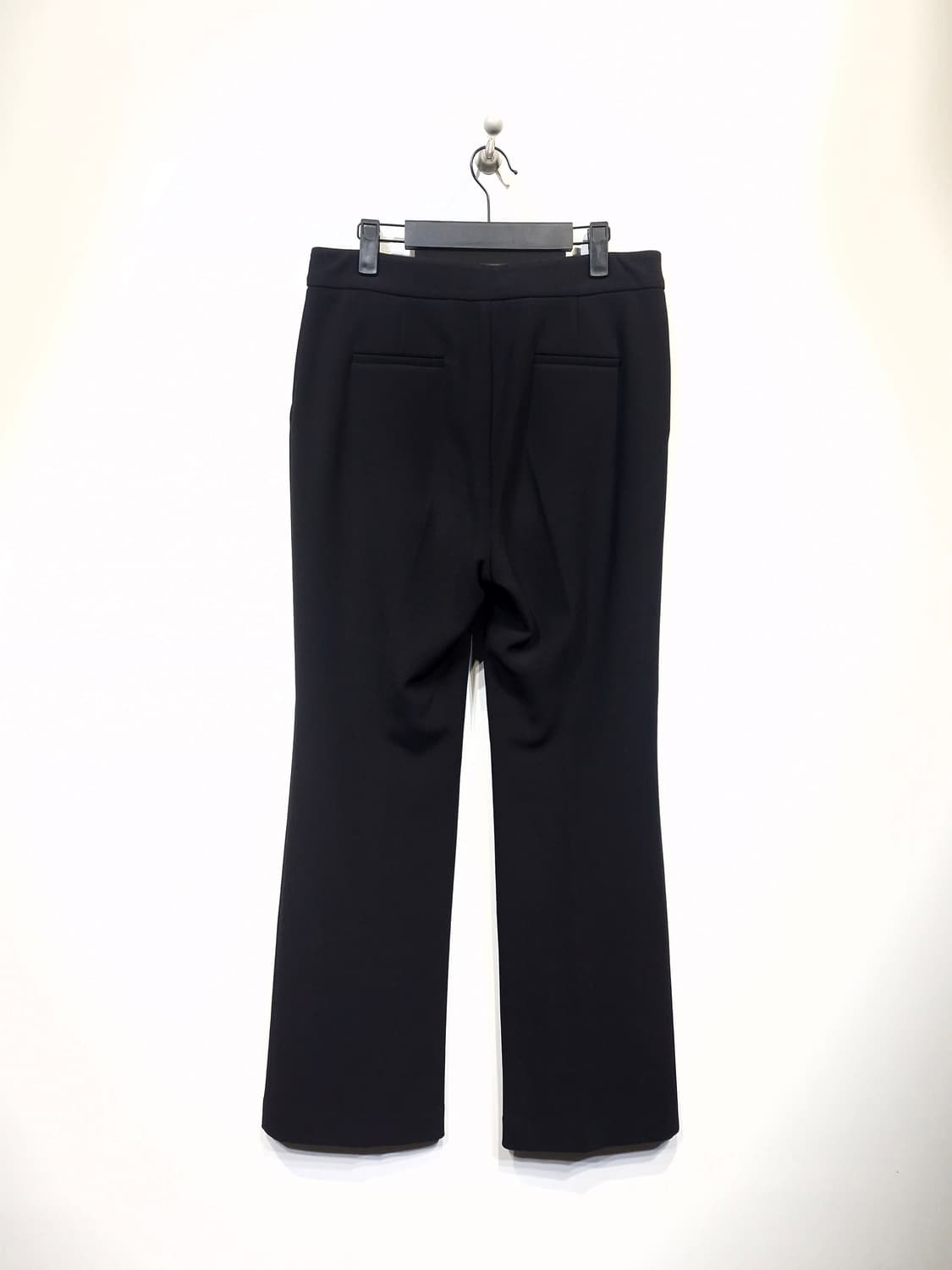 오르(ORR) 겨울 세미 부츠컷 스판 슬랙스 블랙 상품이미지2