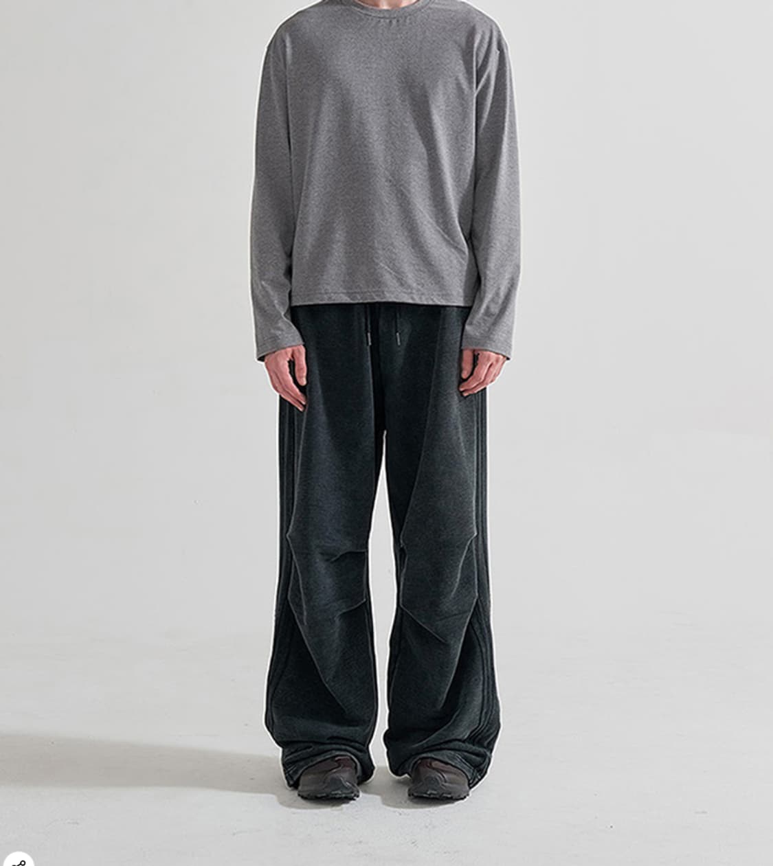 M 1회착) 주앙옴므 트랙 스웨트 팬츠 와이드 트랙팬츠 상품이미지6