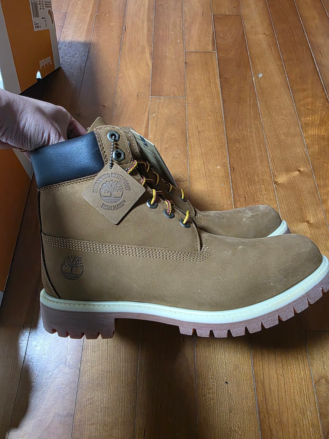 팀버랜드 6인치 워터프루프 다크브라운 부츠(270~275) 상품이미지4