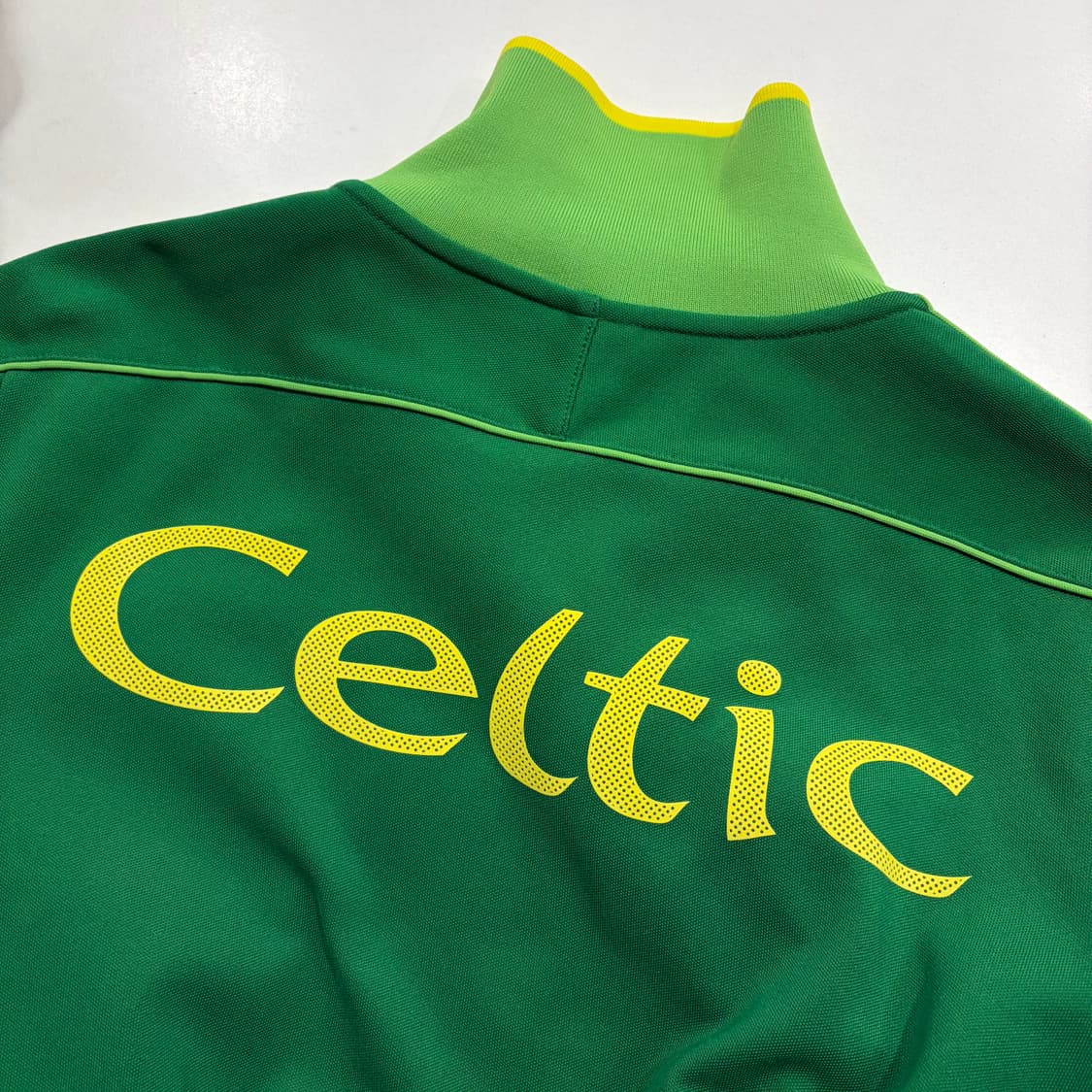 [M] 10s 나이키 셀틱 클로버 그린 트랙 자켓 B603 상품이미지10