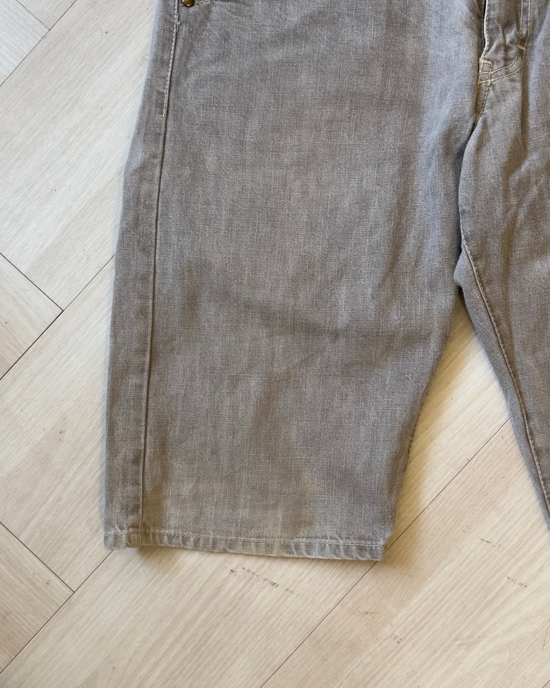 [CNCV CONCAVE] patch half pants 상품이미지8