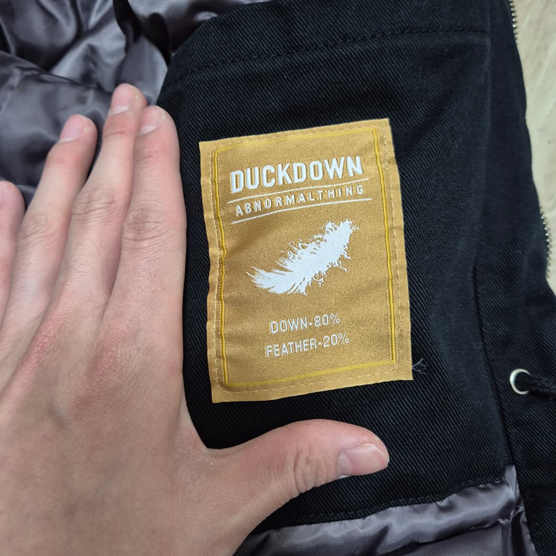 앱놀머씽 시티스테이트 덕다운 양털 퍼후드 파카 패딩 점퍼 XL(105) 상품이미지7