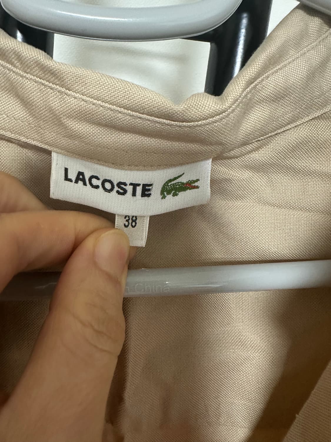 라코스테  셔츠 원피스 -38사이즈 상품이미지6