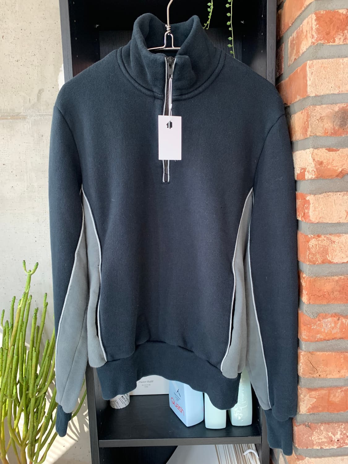 Gr10k 하프 집 업 스웻 상품이미지3