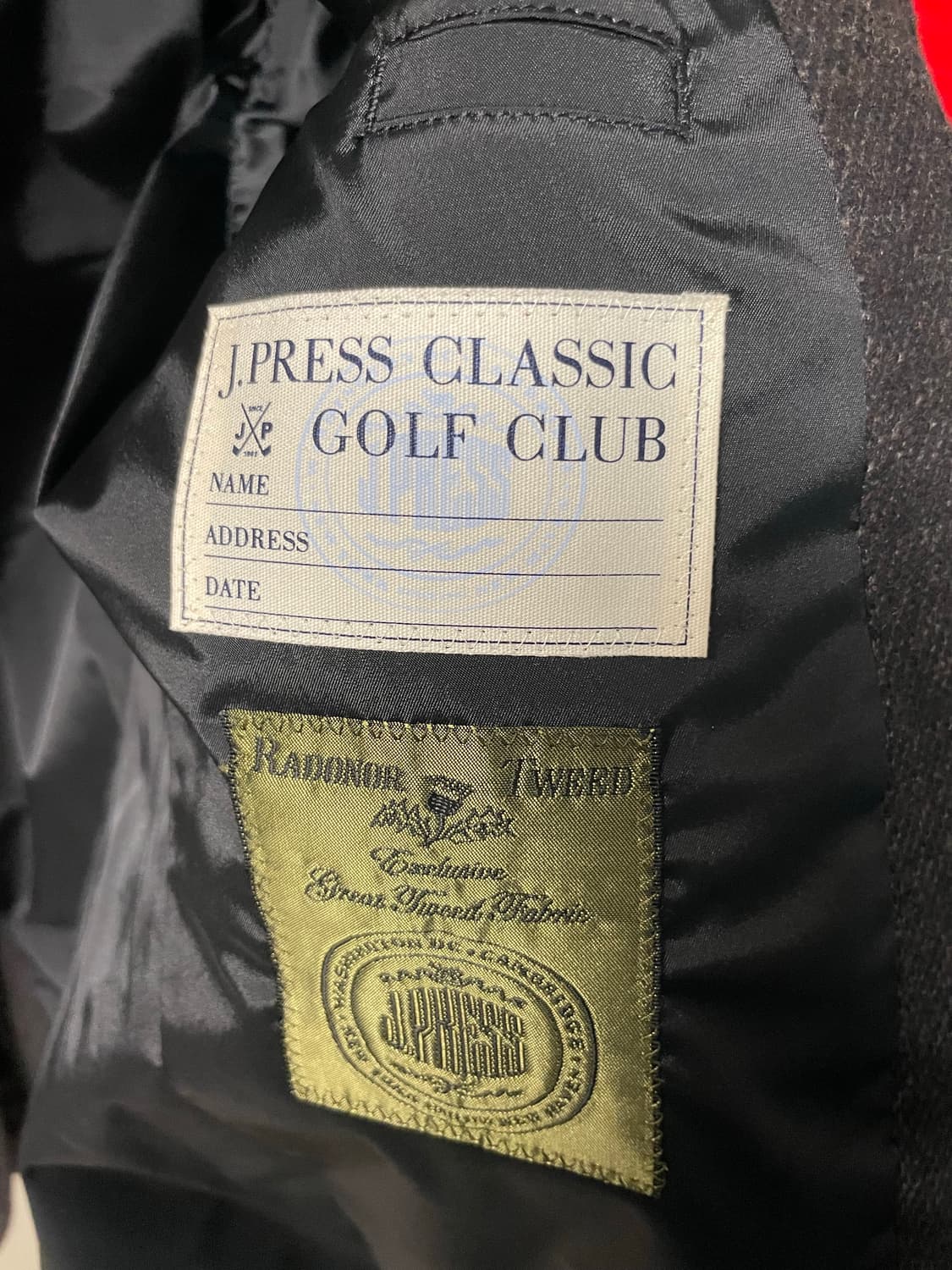 제이프레스 딥브라운 트위드 블레이저 LL (105) 상품이미지7