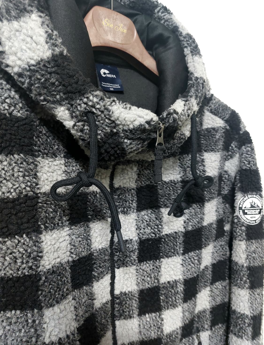 네파 플리스 후드 집업 105 상품이미지2