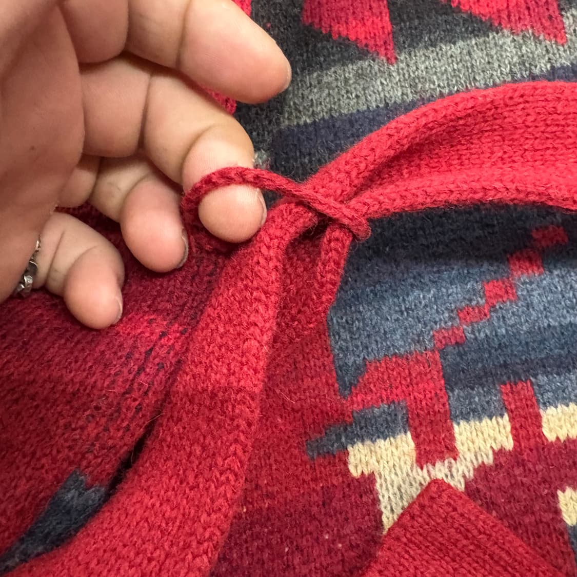 (95)폴로네이티비숄가운가디건 상품이미지6