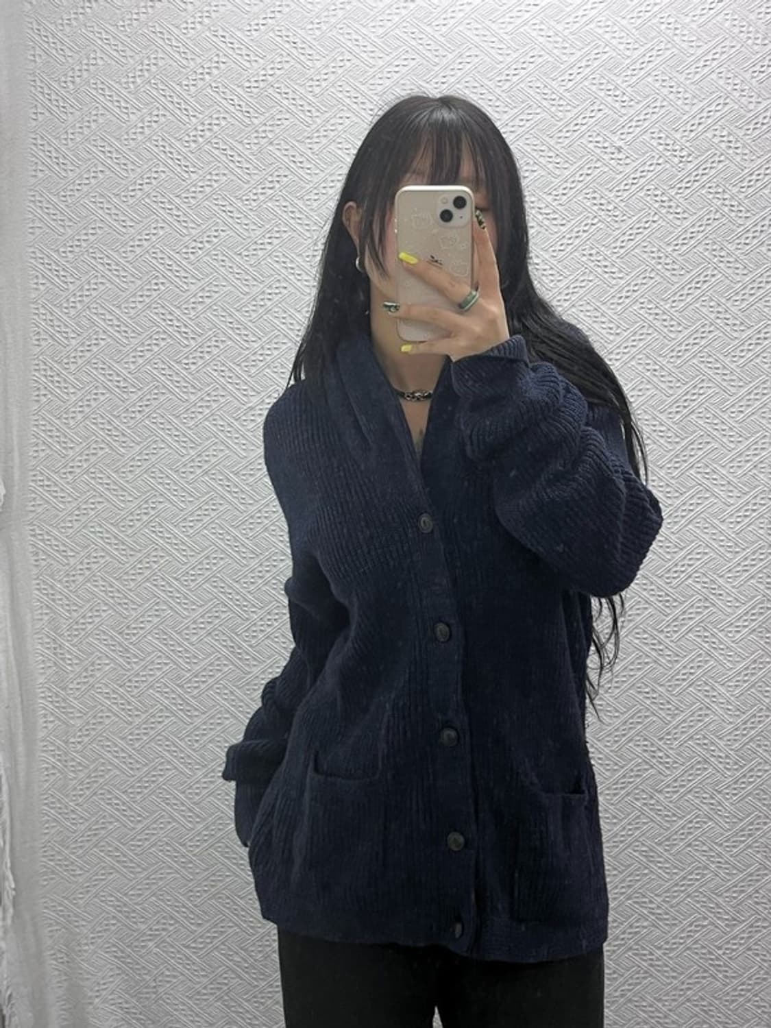 폴로 랄프로렌 모던 시크 폭닥 숄카라 니트 가디건 M C07461 상품이미지2