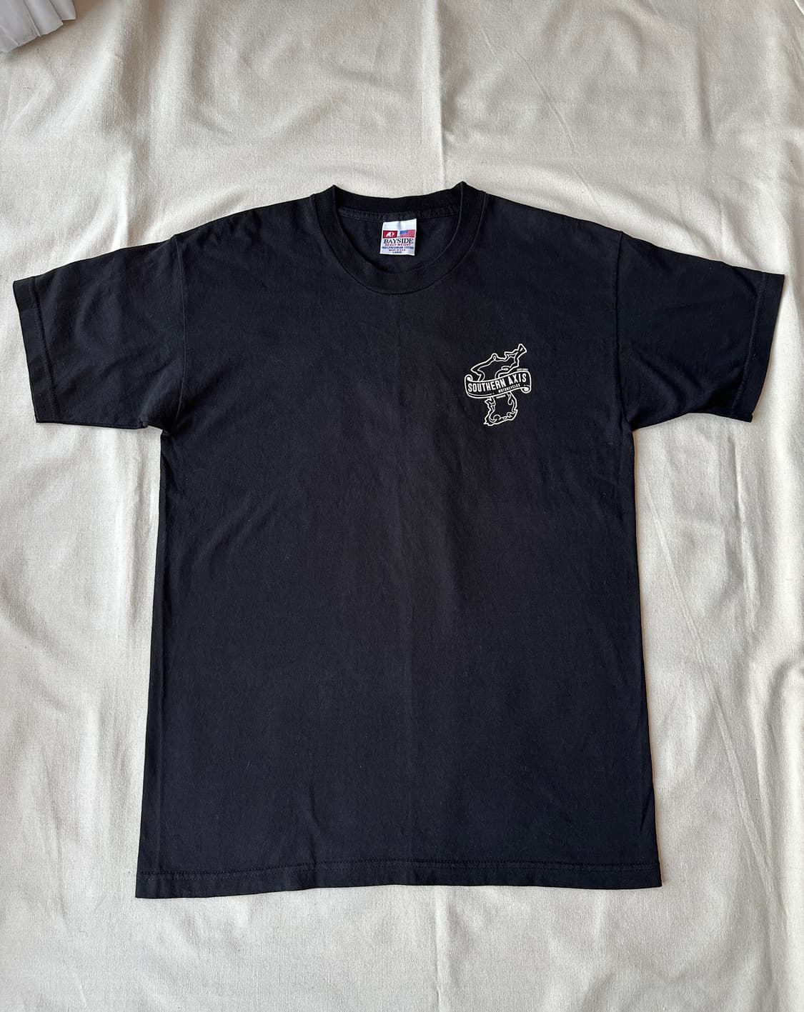 베이사이드 서던 액시스 모터사이클 티셔츠 L made in USA 상품이미지2