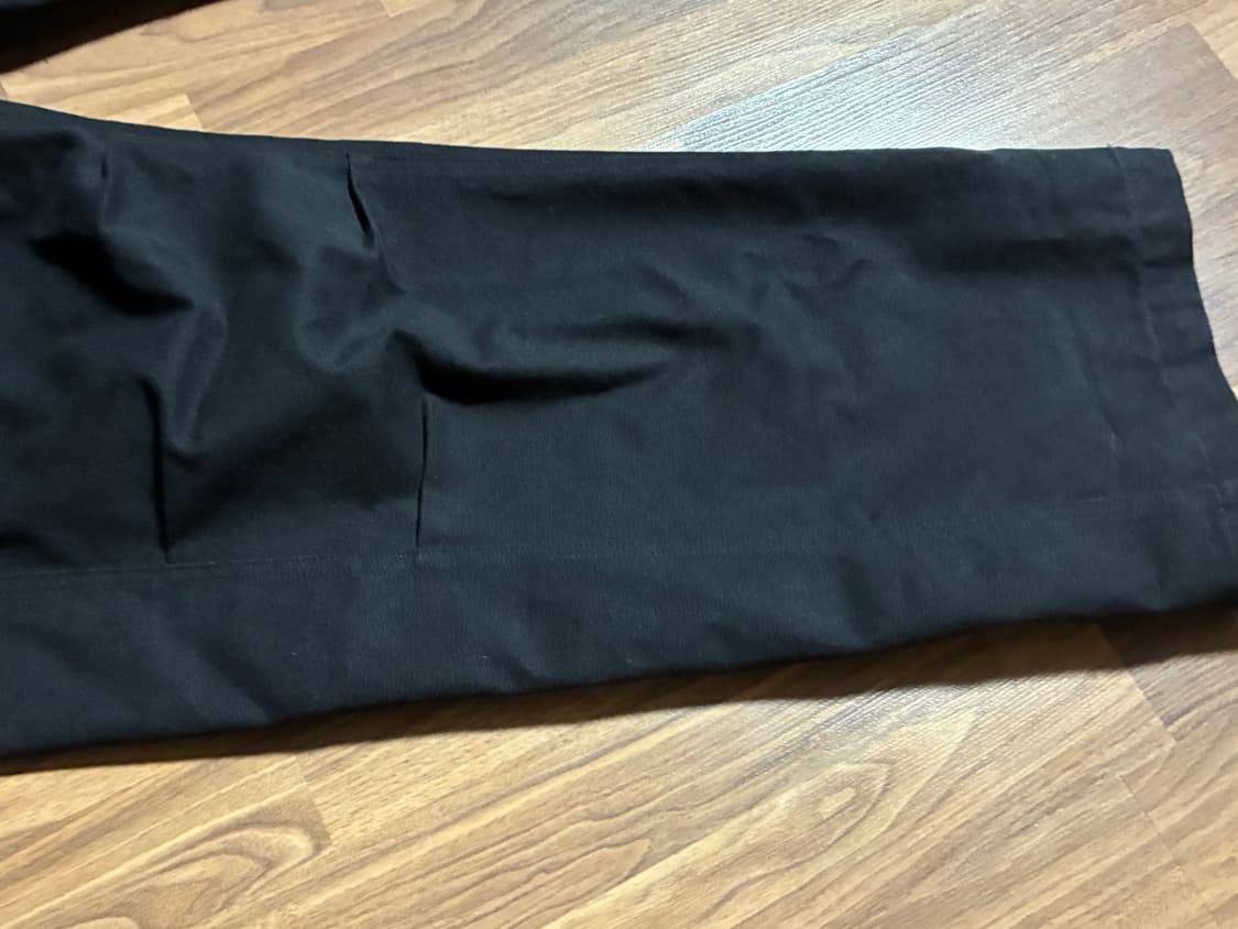 앤더슨벨 크로스오버 와이드 블랙진 28 상품이미지4