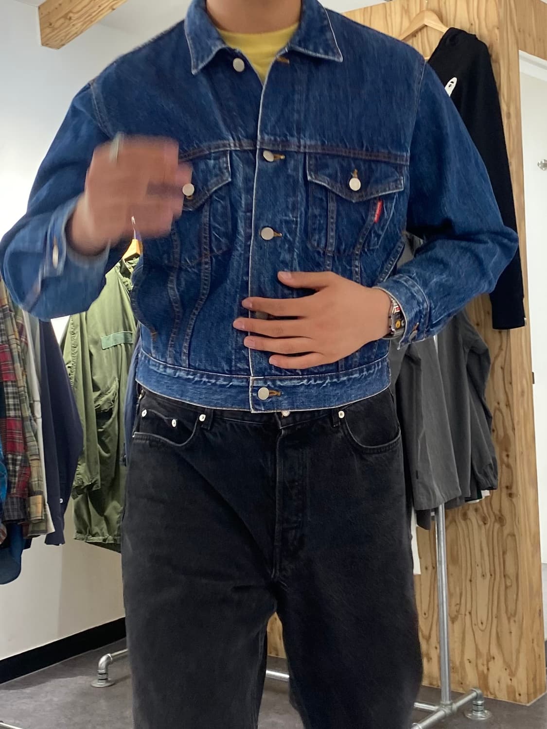 Wrangler 랭글러 3세대 데님 자켓 (일본산) 상품이미지2