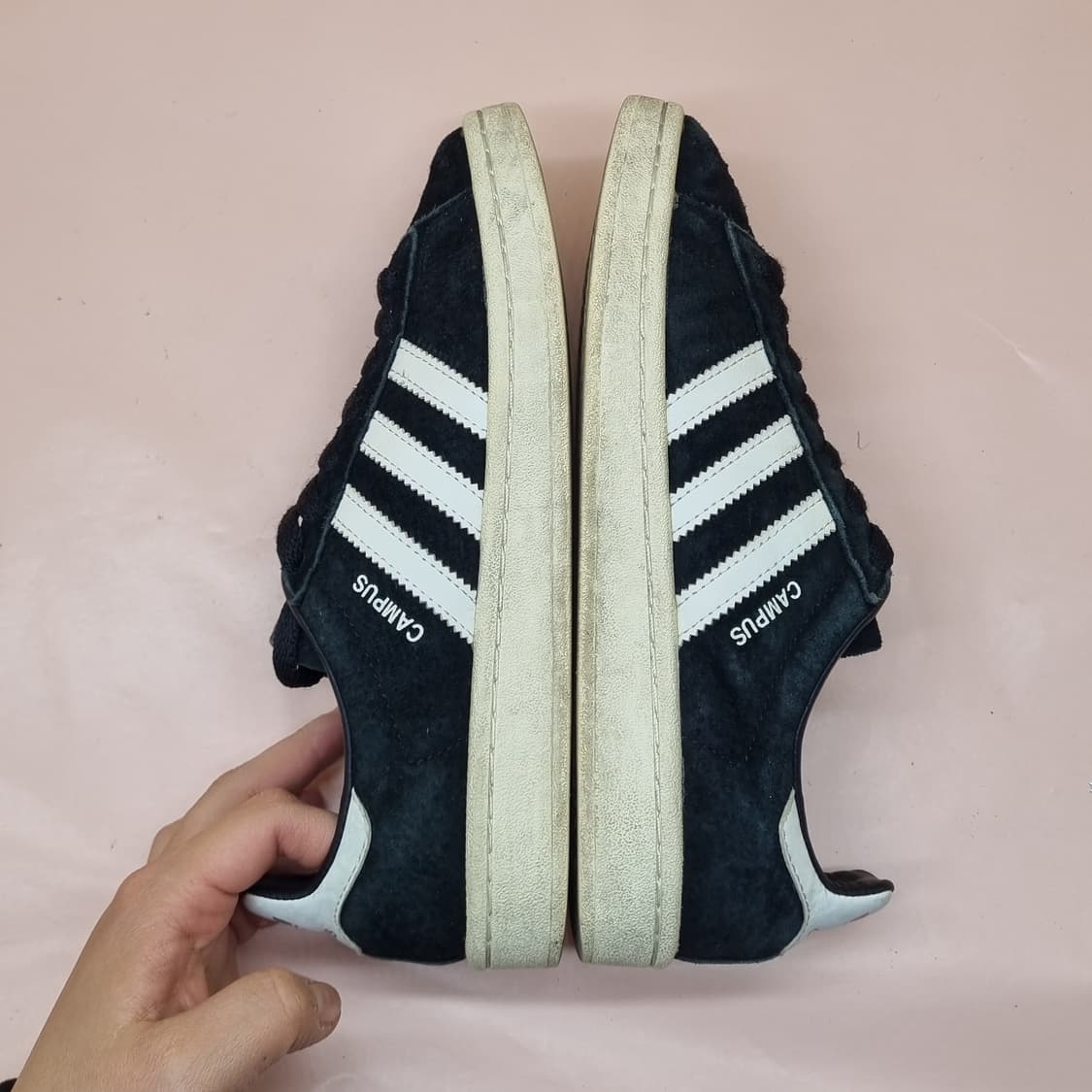 아디다스 캠퍼스 블랙 여성스니커즈230 상품이미지5