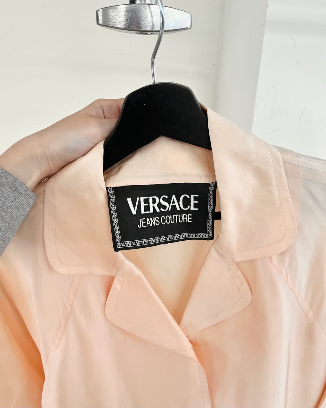 베르사체 라이트 세타 핑크 블레이저 상품이미지7