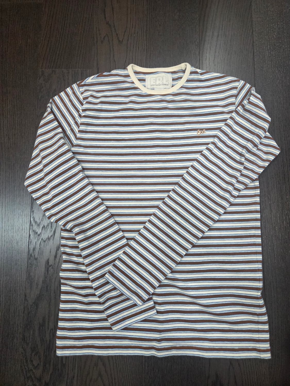 ERL 스트라이프 롱 슬리브 티셔츠 XL 상품이미지1