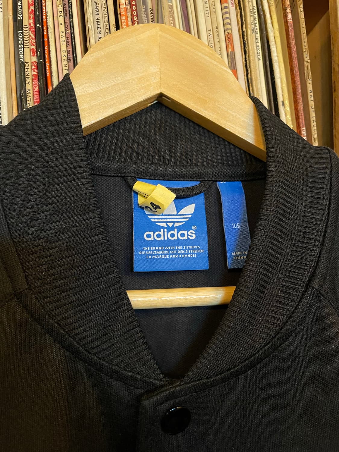 아디다스 유로파 블랙 트랙 바시티 자켓 상품이미지5