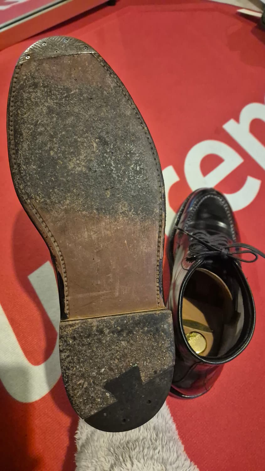 알든 탱커부츠 상태 최상 2회 착용 코도반부츠 상품이미지7