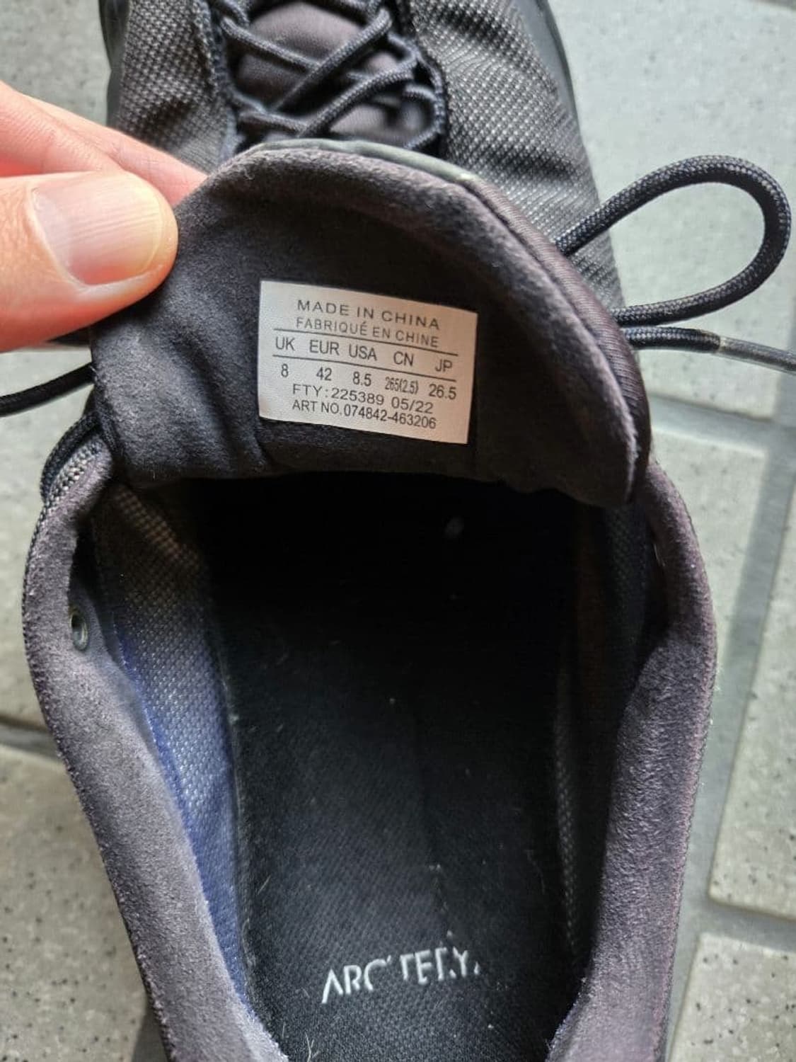 (uk8) 아크테릭스 컨실 fl2 gtx 상품이미지6