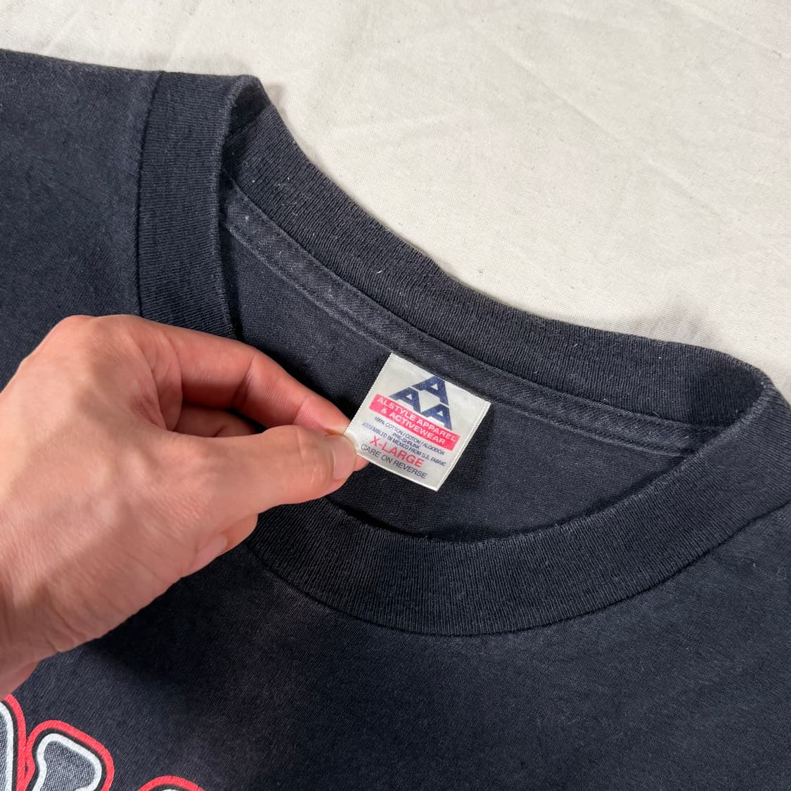 90s WWF WWE 더락 프린팅 반팔 티셔츠 반팔티 상품이미지2