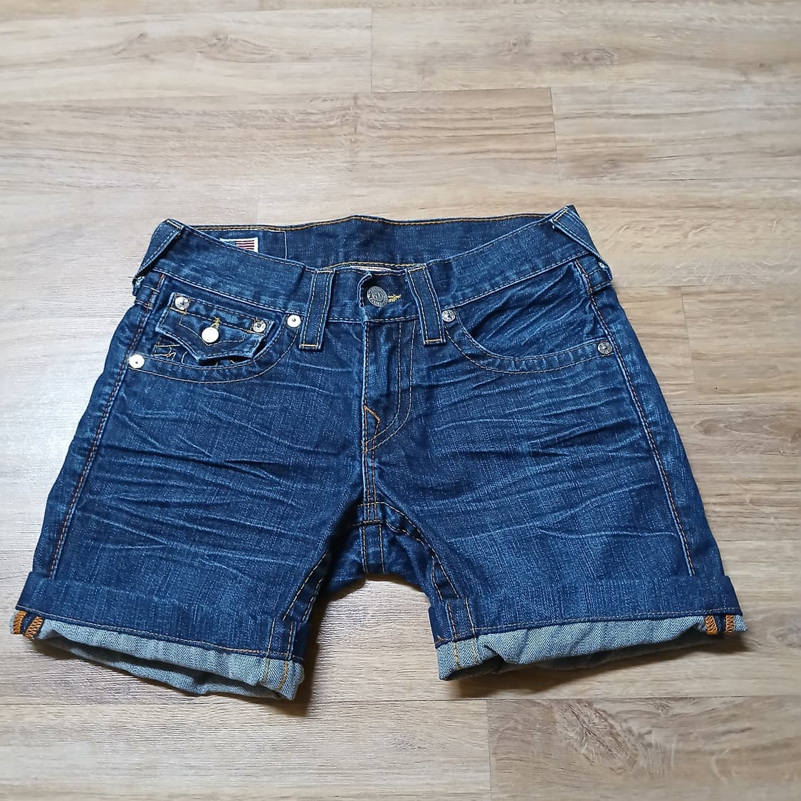 TR 트루릴리전 반바지 스티치 청바지 쇼츠 반바지 29인치 상품이미지5