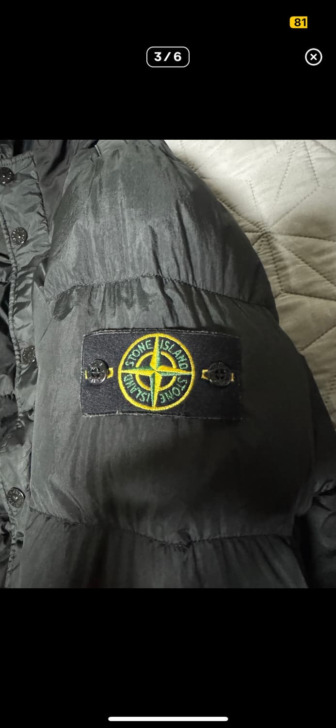 스톤아일랜드 크링클랩스 패딩 L 상품이미지3