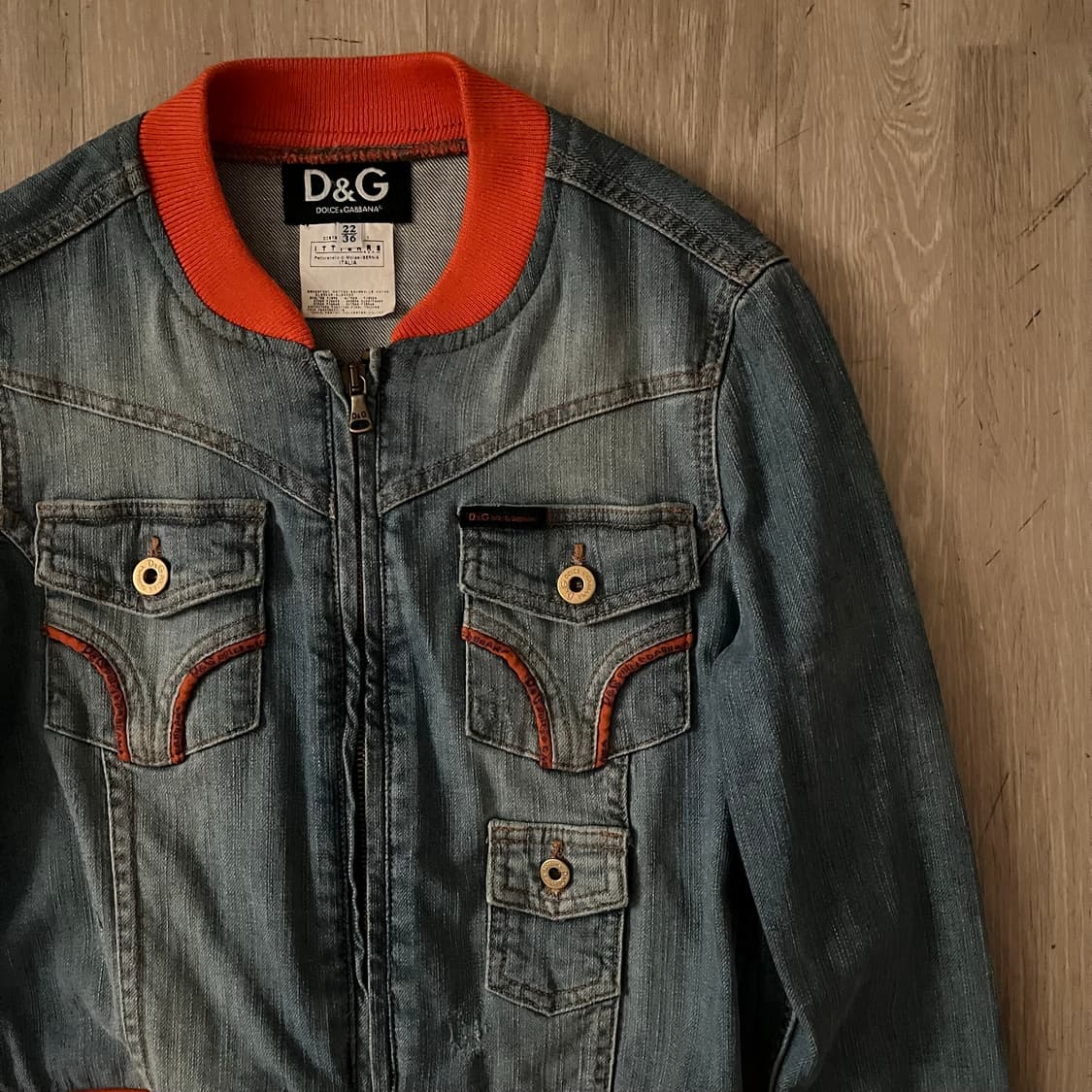 Dolce & Gabbana washed denim jacket 상품이미지4