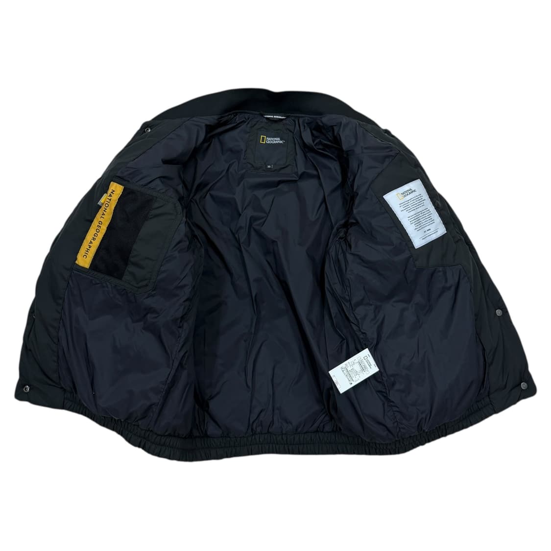 내셔널지오그래픽 여성 엘크 블루종 경량패딩 점퍼 블랙 XS 상품이미지2