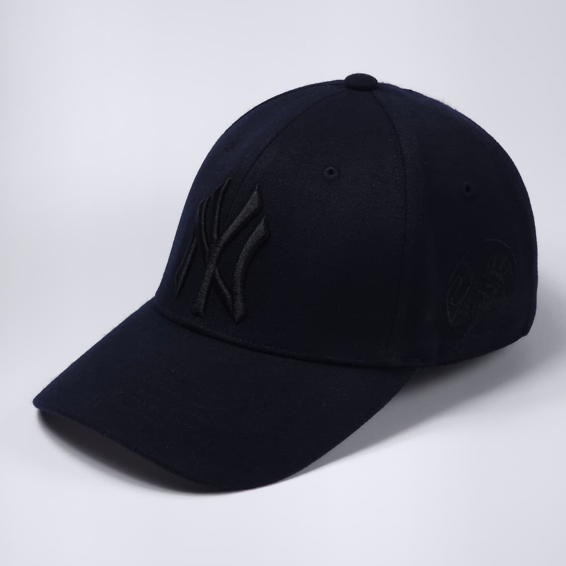 MLB 뉴욕 양키스 올블랙 볼캡 모자 상품이미지3