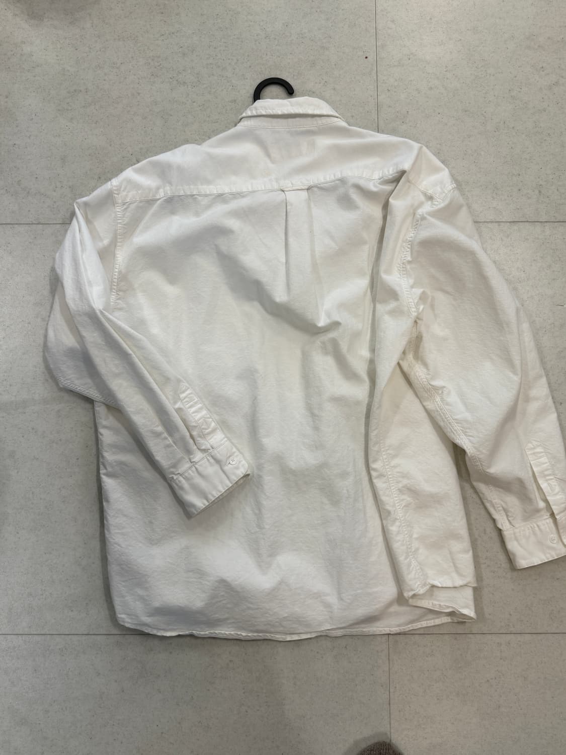 셔터 옥스포드 셔츠 오버핏 L 상품이미지2