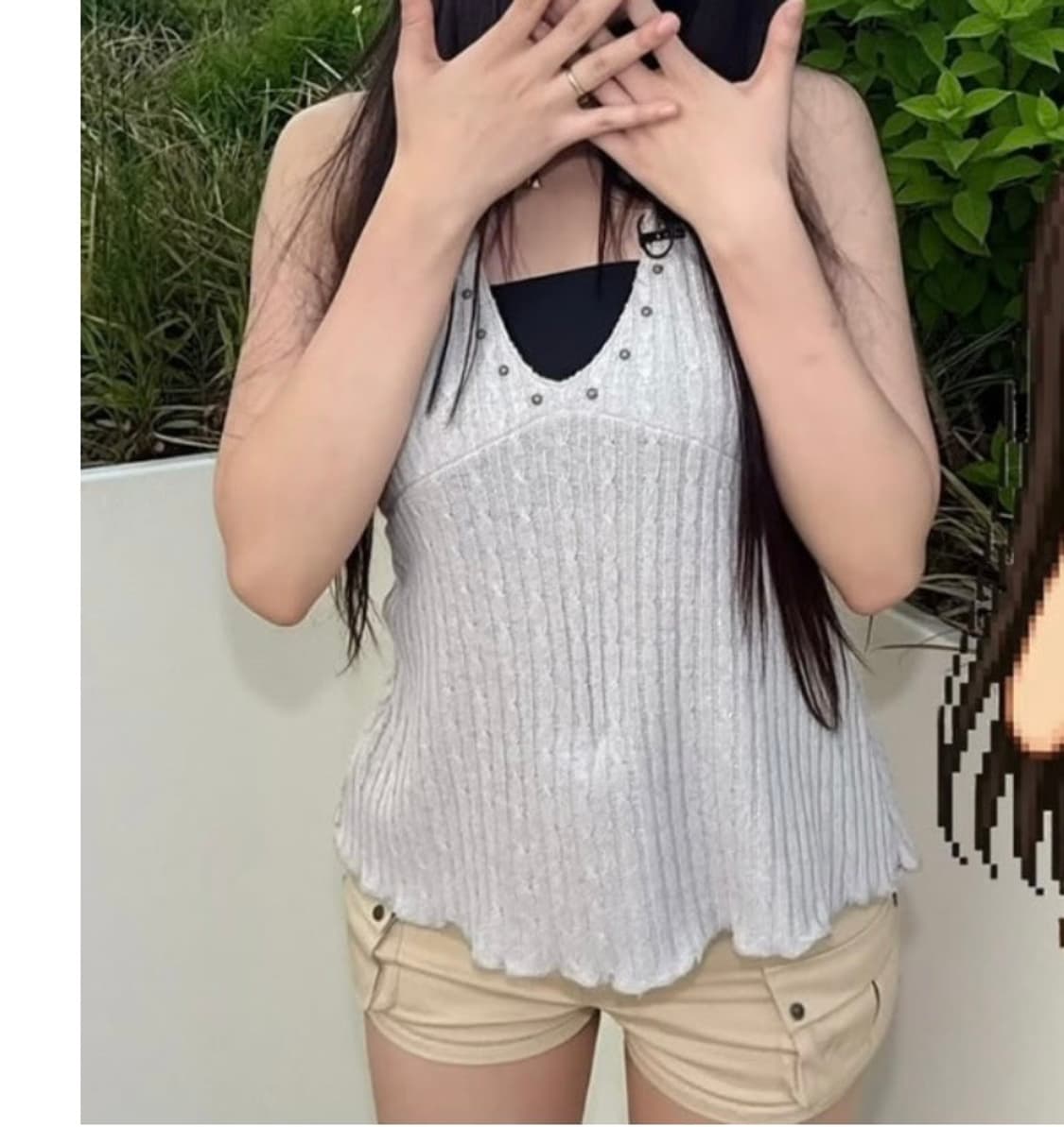 폴리수엠 홀터탑 나시 상품이미지5