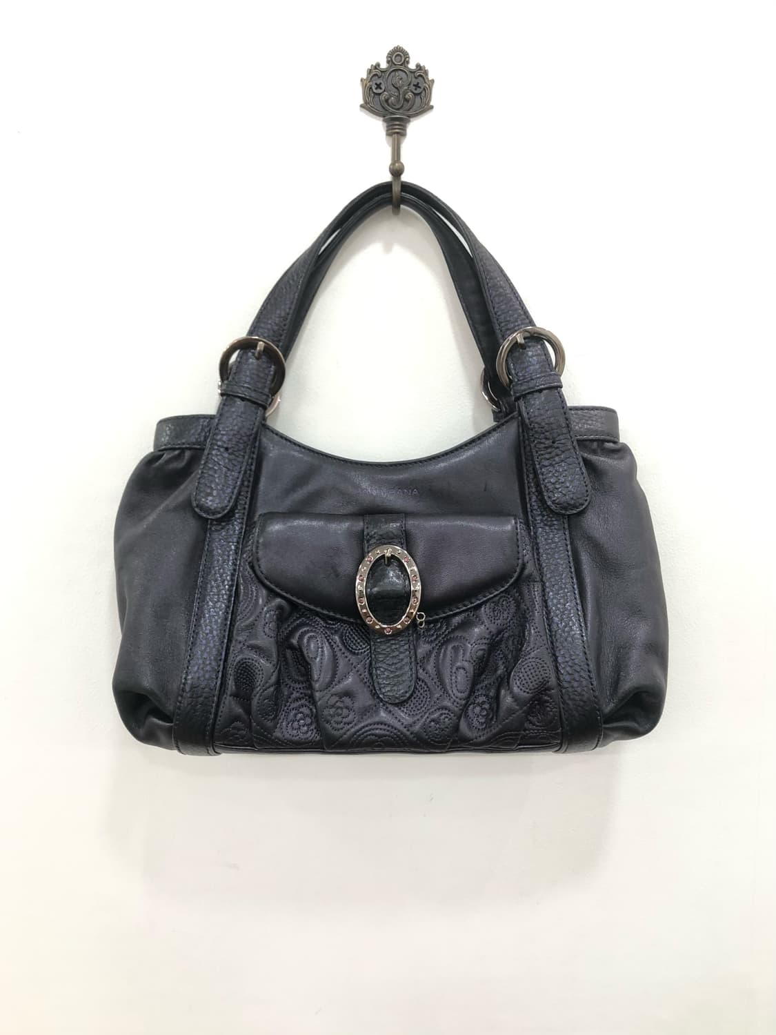 BANA BANA cubic ring leather bag 상품이미지2
