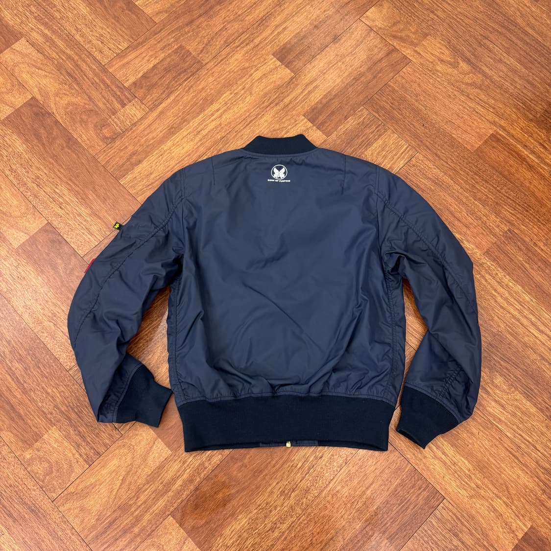 M(100) 알파인더스트리 MA-1 네이비 봄버 자켓  상품이미지2