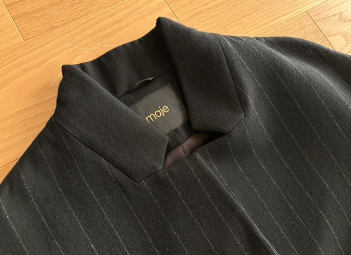 마쥬 핀스트라이프 코트 54 상품이미지3