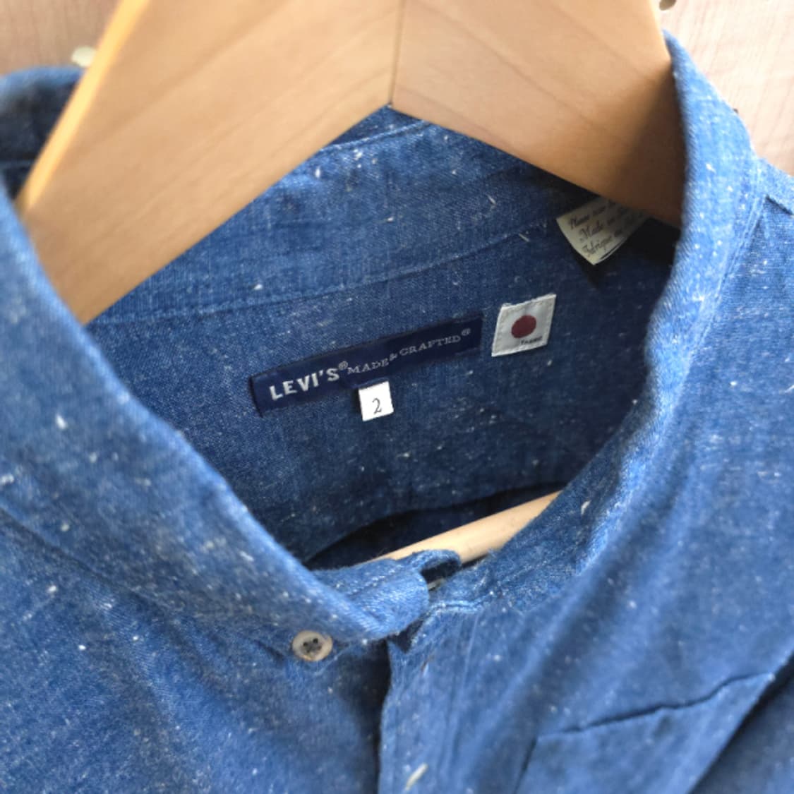 LEVI'S Made&Crafted 네프 인디고 셔츠 상품이미지1