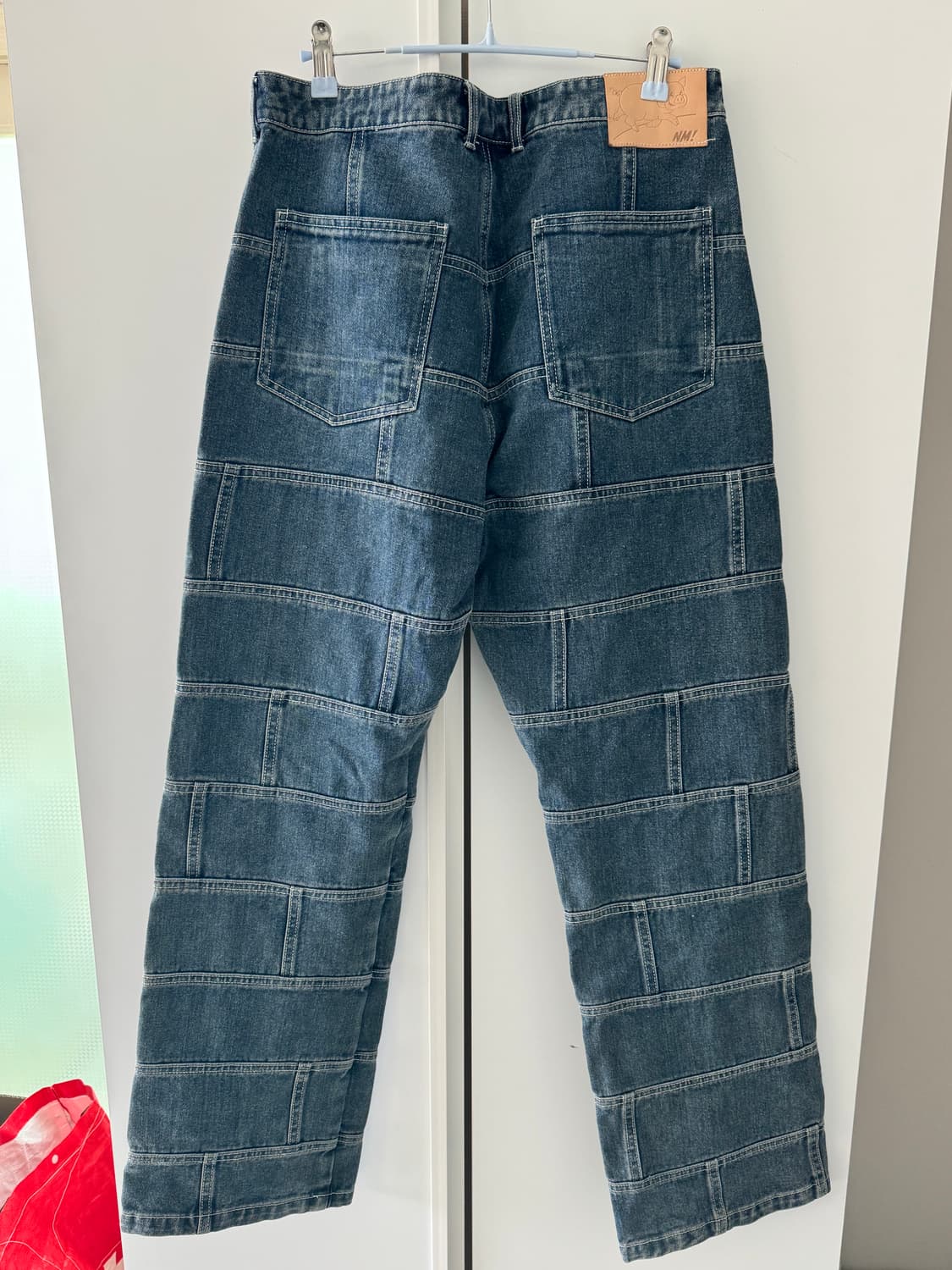 노매뉴얼 벽돌 데님 팬츠 상품이미지2