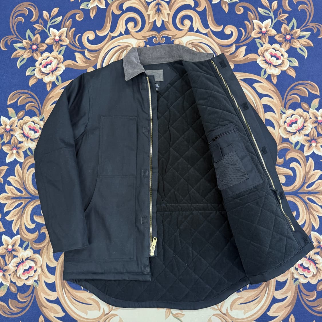 (M)디키즈 DICKIES 코듀로이 칼라 워크자켓(블랙,새상품) 상품이미지5