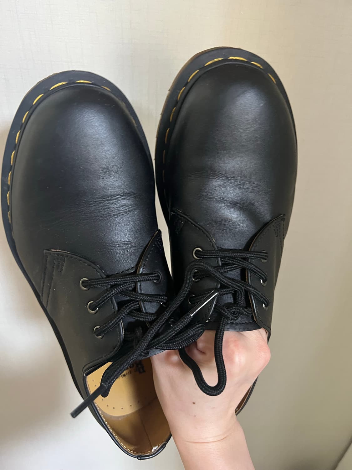 닥터마틴 1461 (3홀) 나파 블랙 ( 상품이미지1