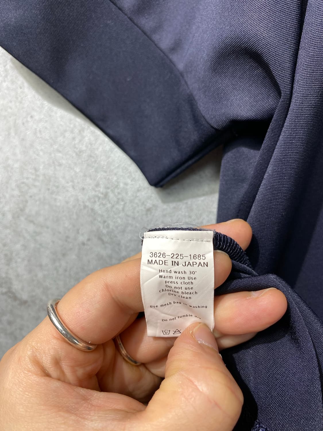 [F] United Arrows GLR 재팬메이드 네이비 원피스 상품이미지6